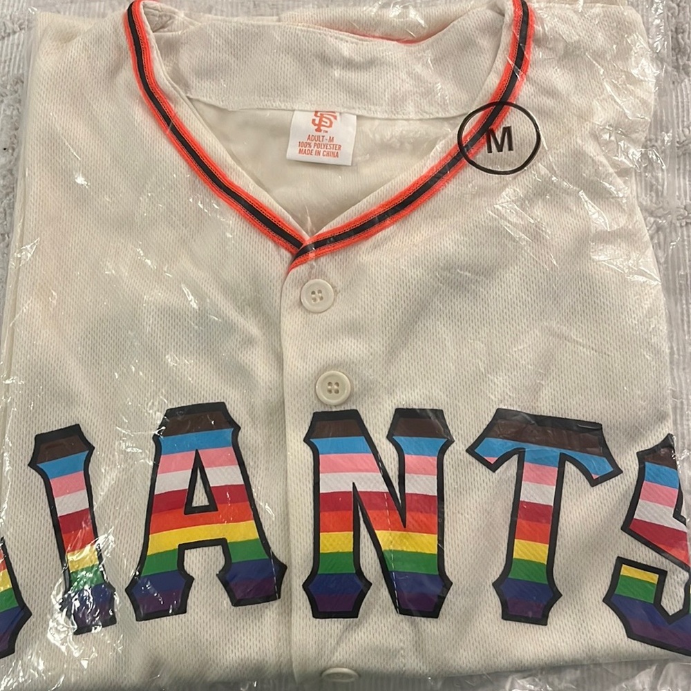 SF Giants Pride Baseball jersey